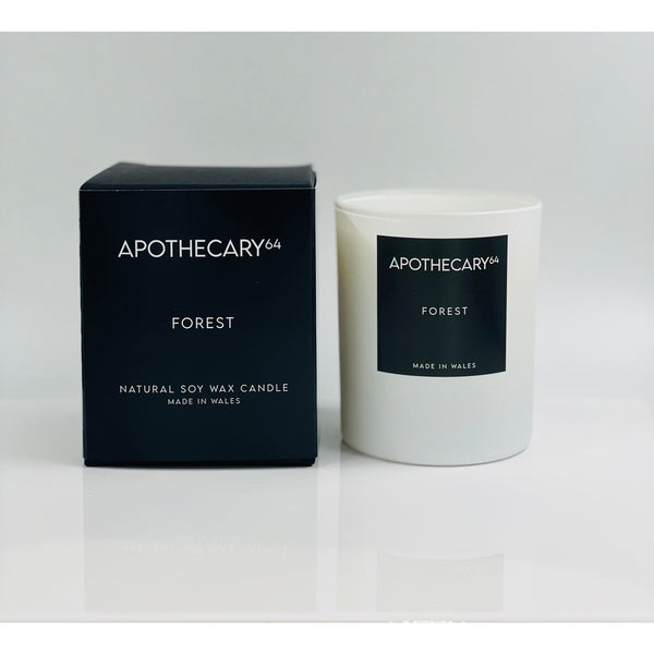 Forest Candle Soy Wax Apothecary64 Made in Wales.