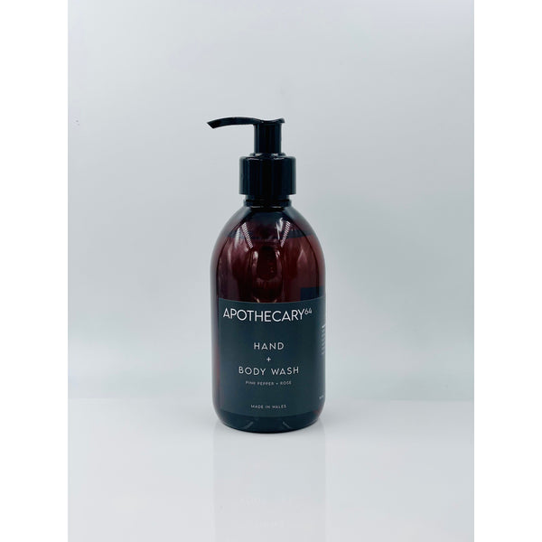 Pink Pepper + Rose Hand + Body Wash Apothecary64