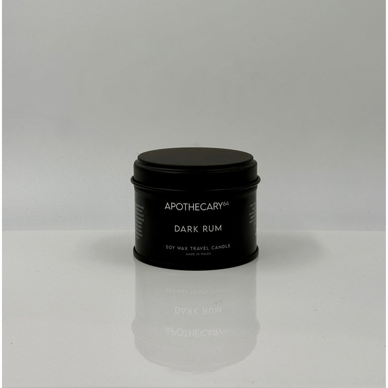 Dark Rum Travel Candle