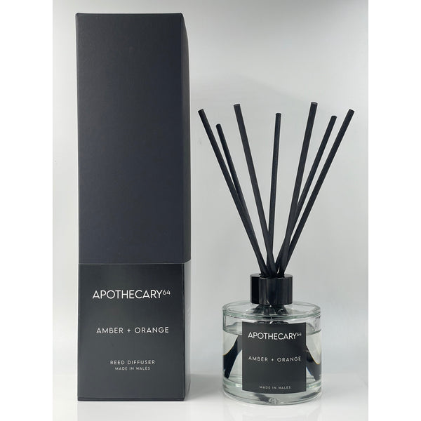 Apothecary64 Amber + Orange Reed Diffuser