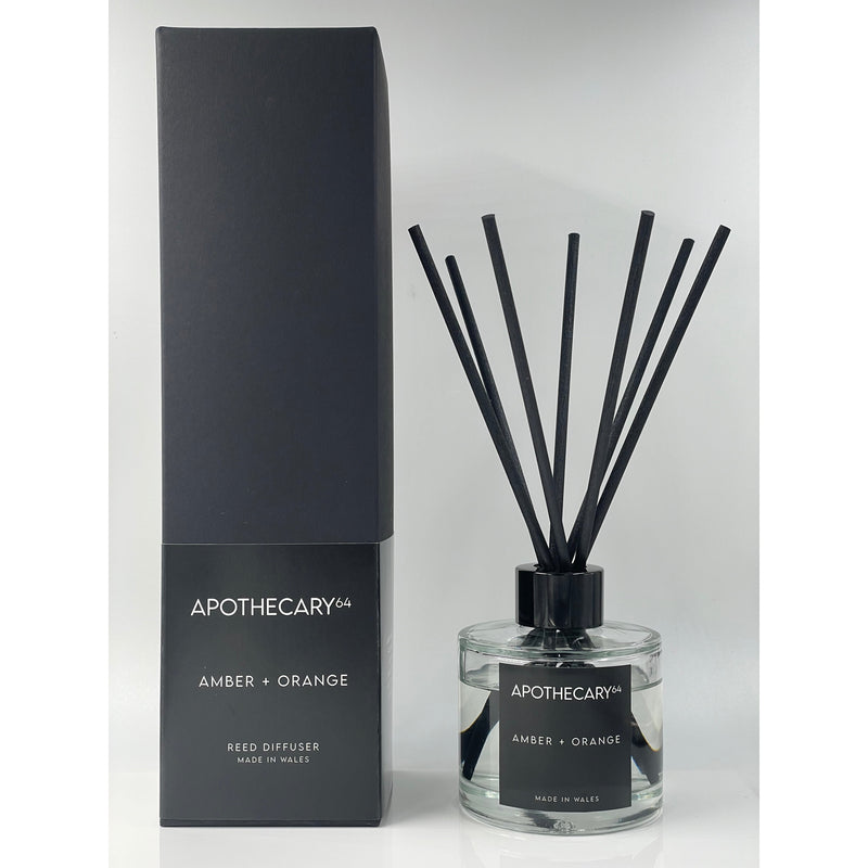 Apothecary64 Amber + Orange Reed Diffuser