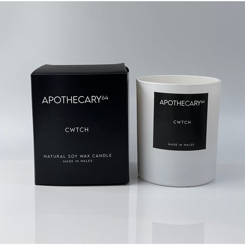 Apothecary64 Cwtch - Cashmere + Vanilla Soy Candle