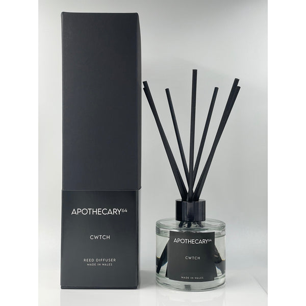Apothecary64 Cwtch - Cashmere + Vanilla Reed Diffuser