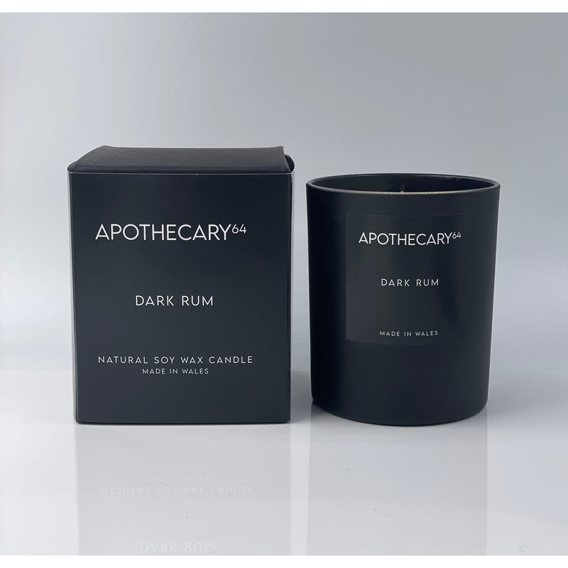 Apothecary64 Dark Rum Soy Candle