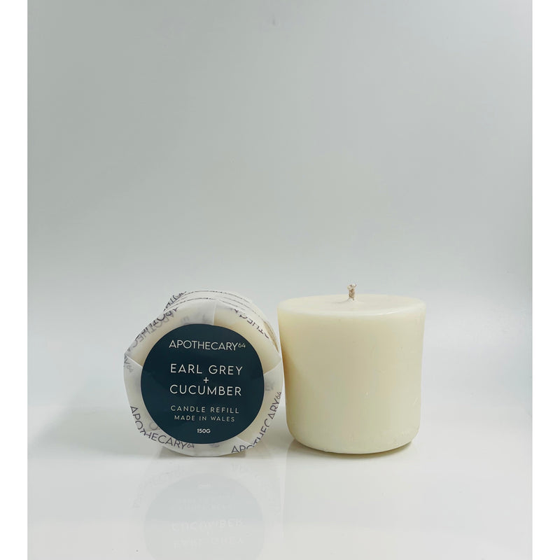 Earl Grey + Cucumber Candle Refill Apothecary64
