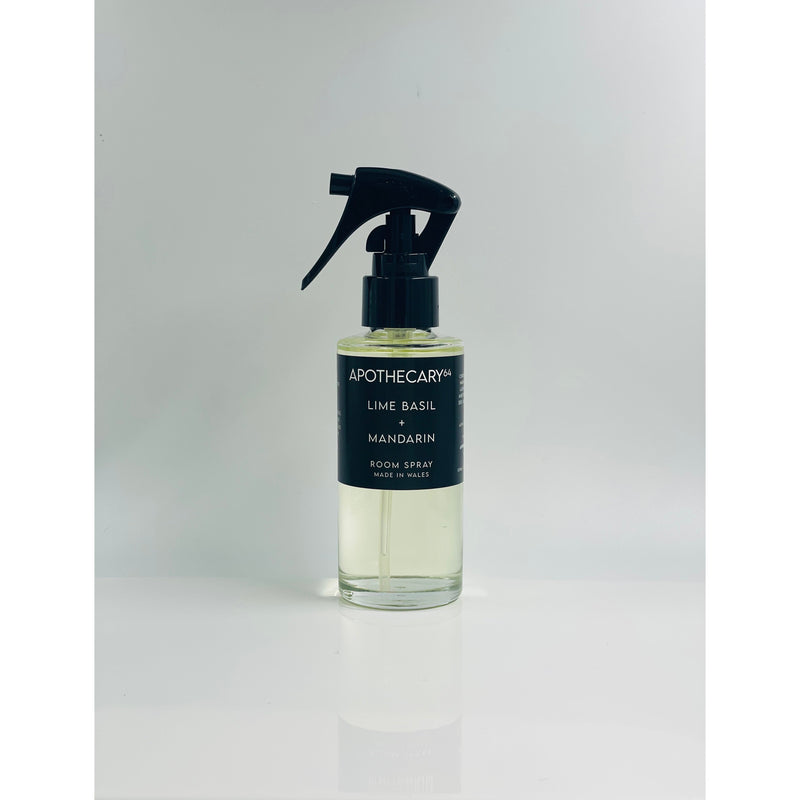 Lime Basil + Mandarin Room Spray Apothecary64