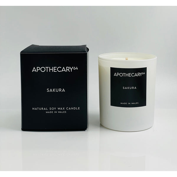 Sakura Japanese Cherry Blossom candle Apothecary64