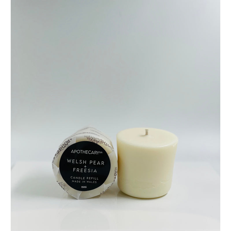 Welsh Pear + Freesia Candle Refill Apothecary64