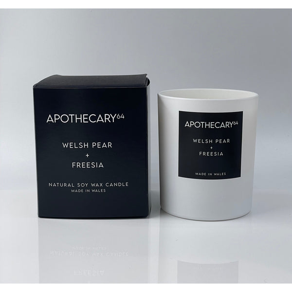 Apothecary64 Welsh Pear + Freesia Soy Candle