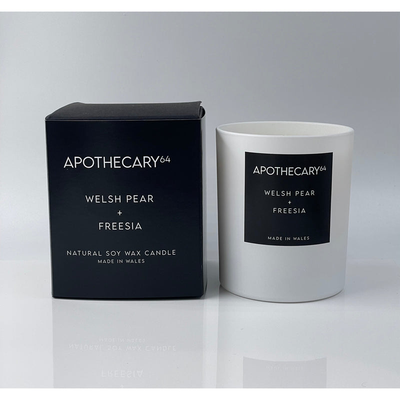 Apothecary64 Welsh Pear + Freesia Soy Candle